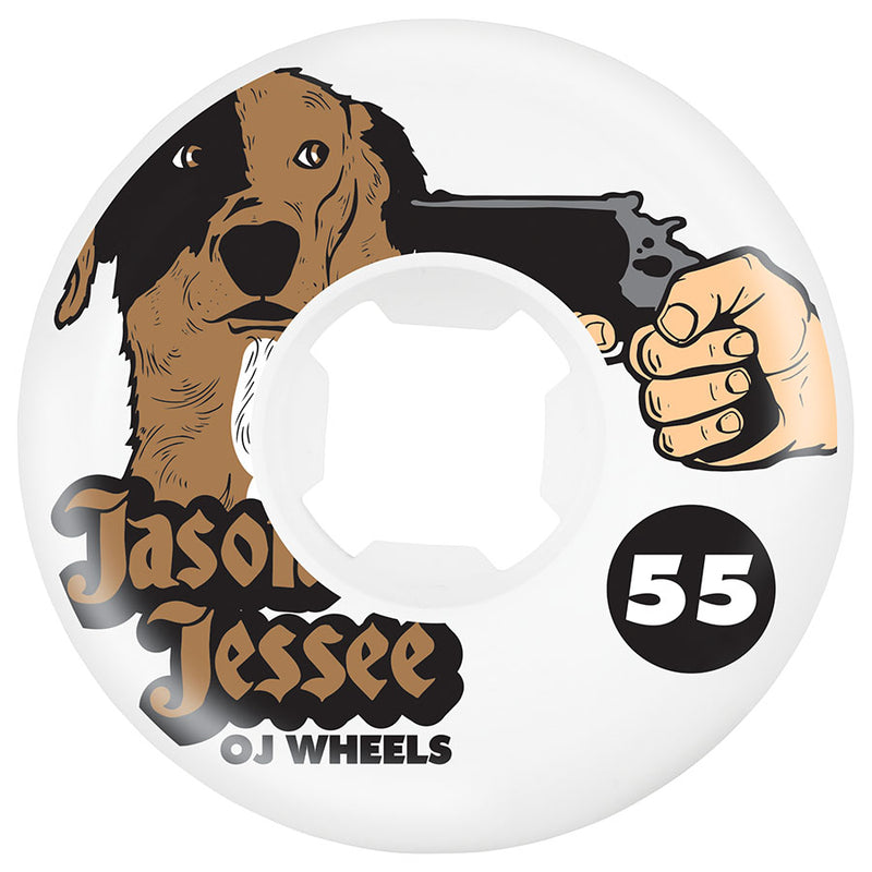 OJ 55mm Jessee Dog Revenge Original EZ EDGE 101a Skateboard Wheels