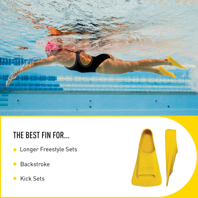 Finis Zoomers Gold Short Blade Training Fins