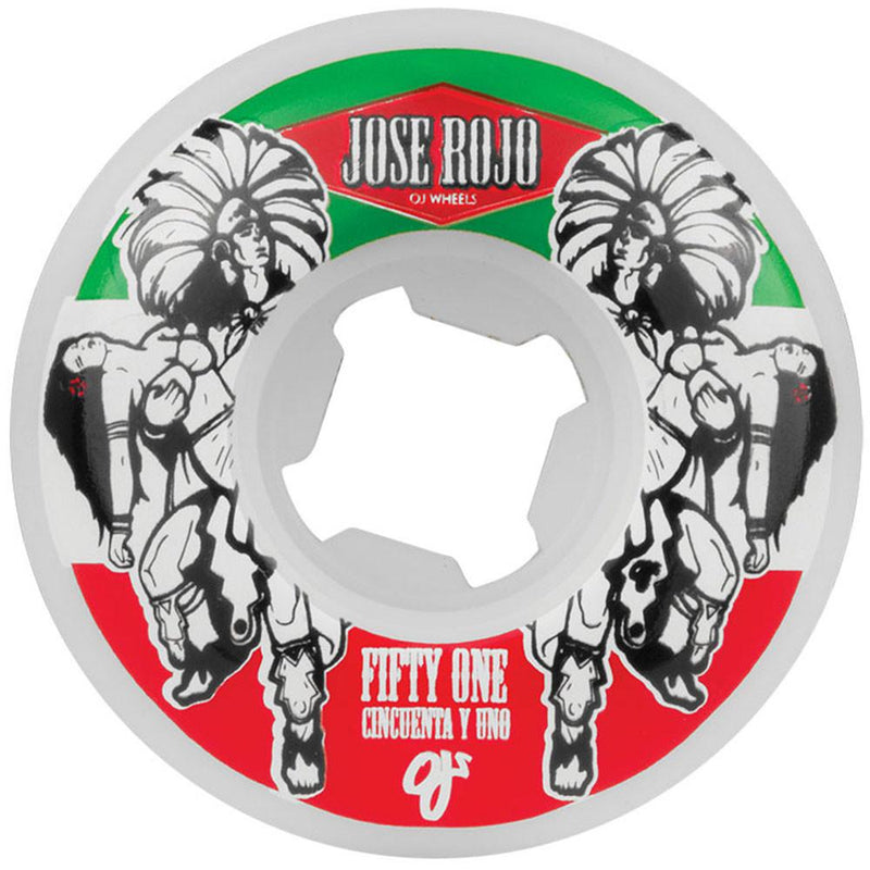 OJ Rojo Skateboard Wheels | 51mm 101A