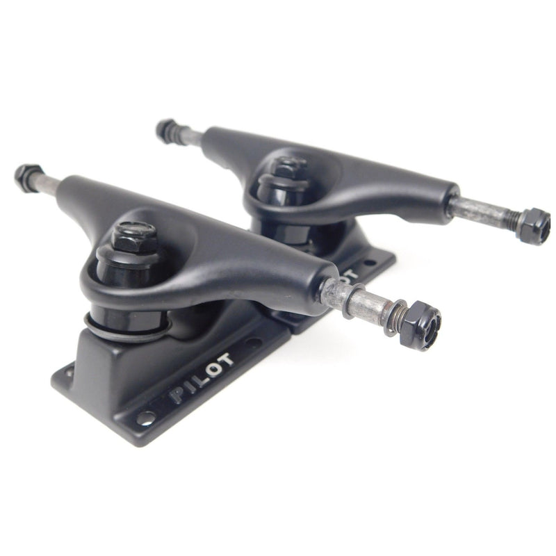 Pilot Pro Skateboard Trucks 5.25" (7.875" Axle)- Black