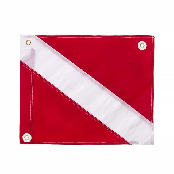 IST 20” x 24” Traditional Diver Down Flag, USCG Regulation Size