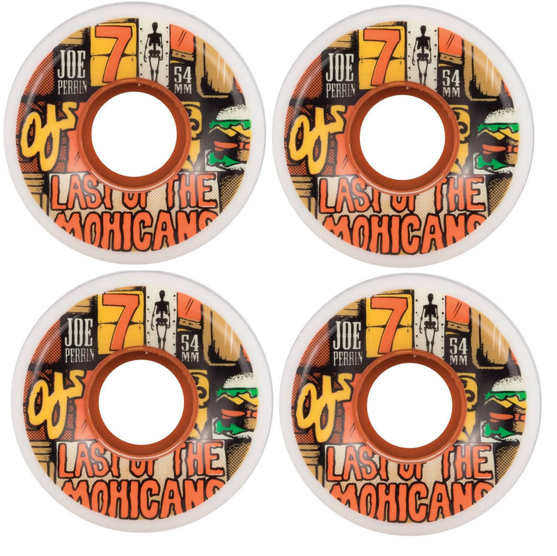 OJ 54mm Perrin Last Of The Mohicans Keyframe Wheels 4 Pack