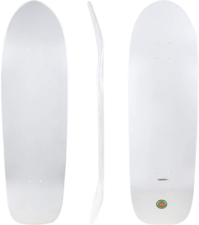 33" x 10" old school cruiser white deck