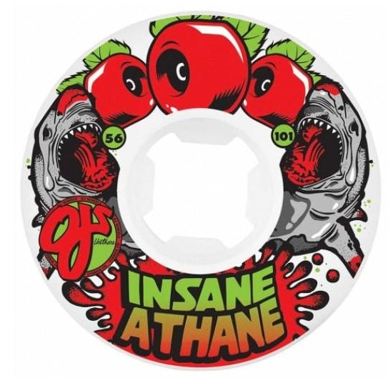 OJ 56mm Sharks 101a Skateboard Wheels 4 Pack