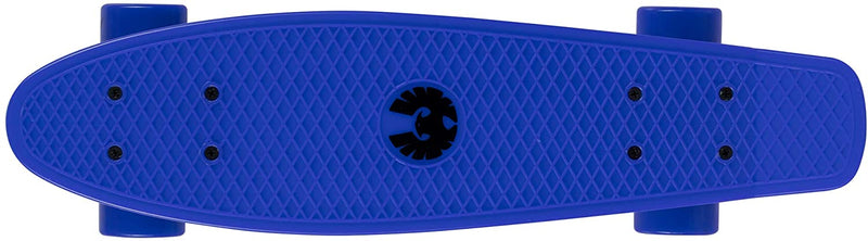 Rekon Complete 22" Mini Cruiser Plastic Skateboard (Blue)