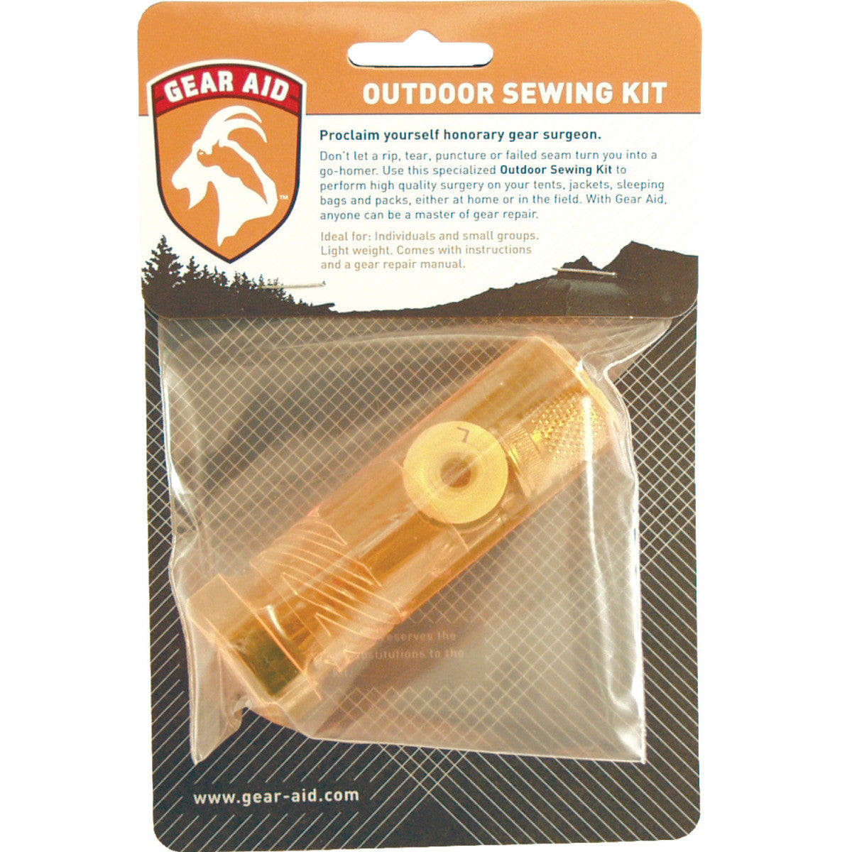 gear aid sewing kit Gear Aid® Outdoor Sewing Kit with Heavy Duty Nylon Thread