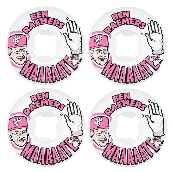 OJ Raemers EZ Edge Mate Skateboard Wheels | 54mm 101A