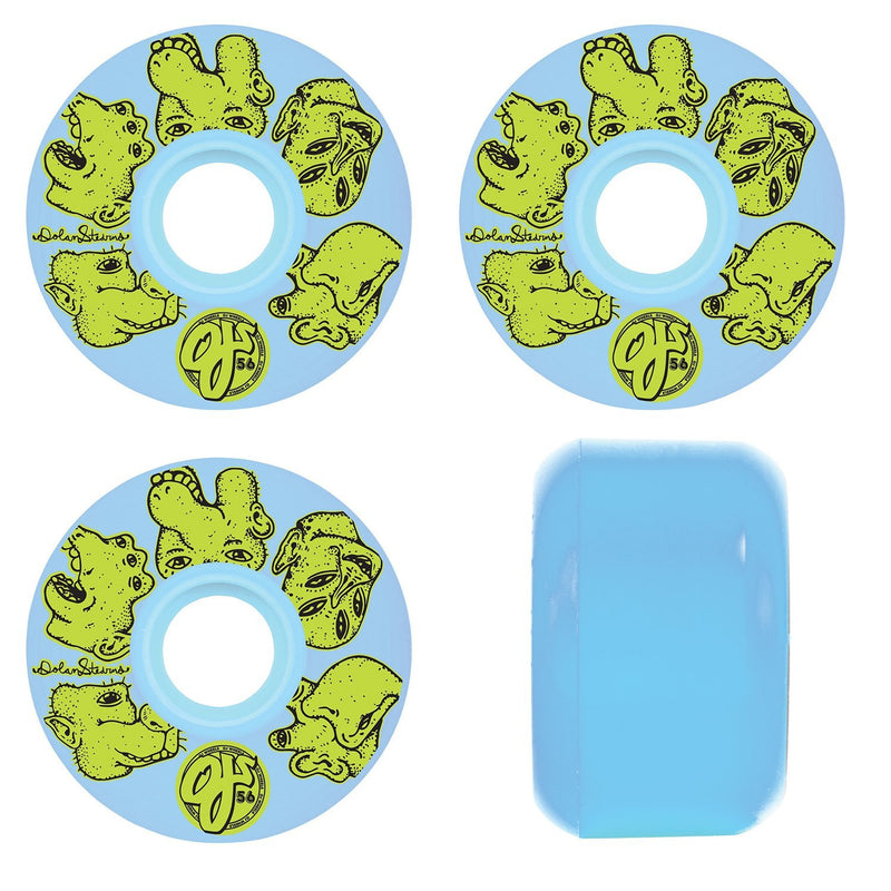 OJ 56mm Stearns Creature Keyframe Blue 87a (4 pcs)