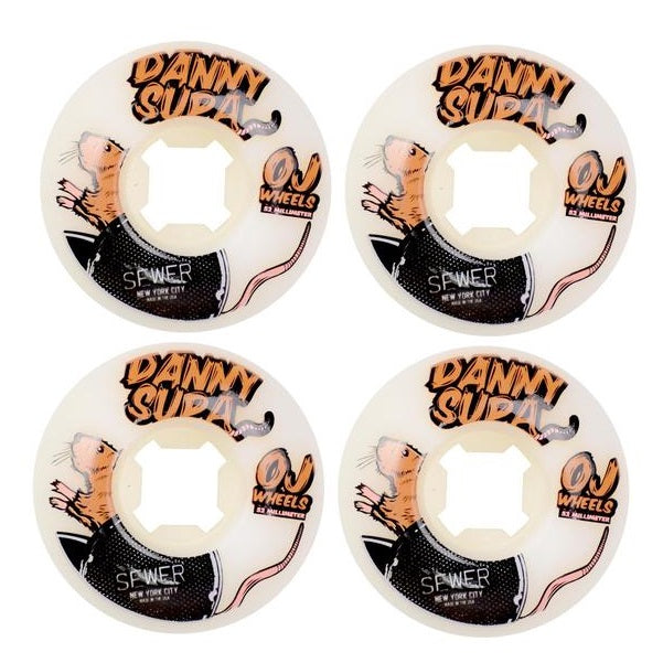 OJ 52mm Supa Sewer Rats Skateboard Wheels 4 Pack