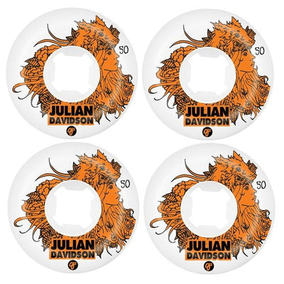 OJ White Julian Davidson Skateboard Wheels | 50mm 101A
