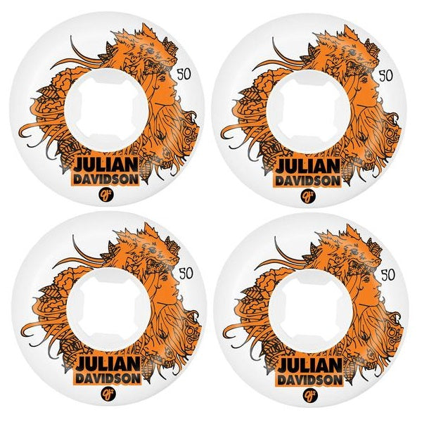 OJ White Julian Davidson Skateboard Wheels | 50mm 101A