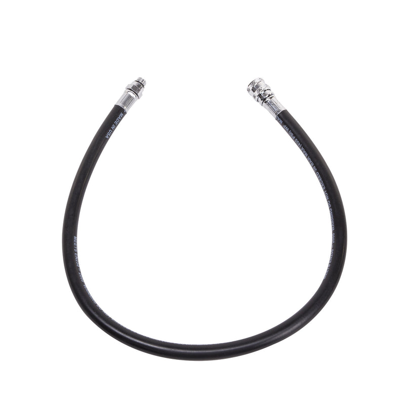Trident Rubber 3/8 Inch Diameter Male BCD Inflator Hose