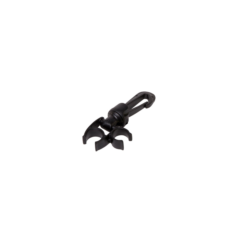 Trident Two Station Y-Type Scuba Hose Holder with Swivel Gate Clip
