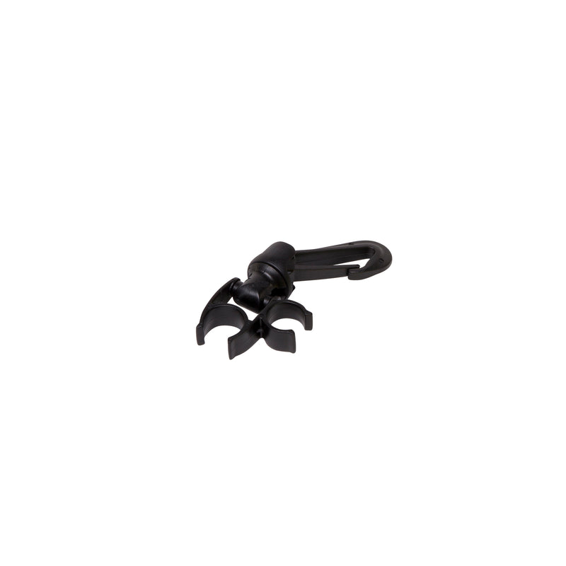 Trident Two Station Y-Type Scuba Hose Holder with Swivel Gate Clip