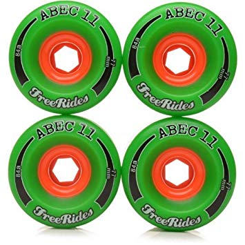 ABEC 11 Freeride Longboard Wheels | 77mm 84A