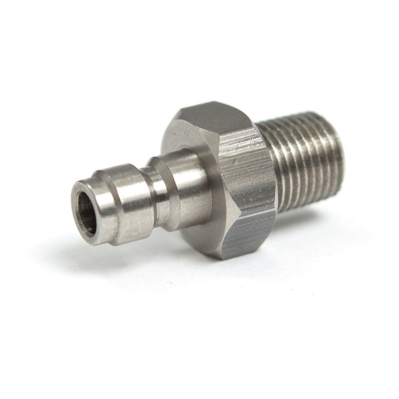 XS SCUBA Paintball QD Adapter Male 1/8 Inch Stainless Steel 5000 PSI