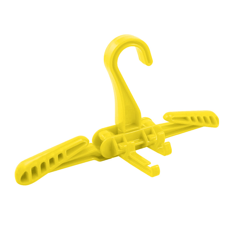 XS SCUBA Folding Travel Wetsuit Hanger Swivel 2 Xtra Folding Arms