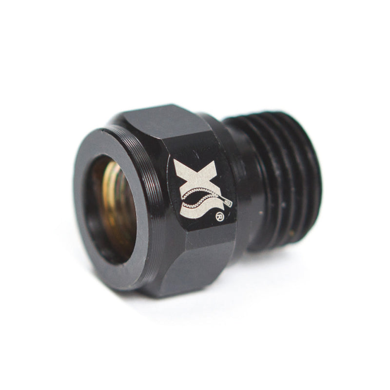 XS SCUBA Reg Hose to Reg Hose Connector Brass Low Pressure Blk Finish