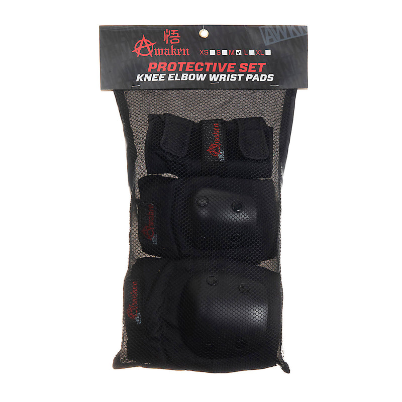 Awaken 3-in-1 Elbow, Wrist, and Knee Protection Pads