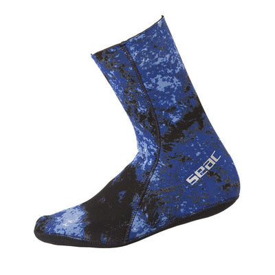 SEAC 3.5mm Anatomic Camo Sock with Traction Sole for Spearfishing