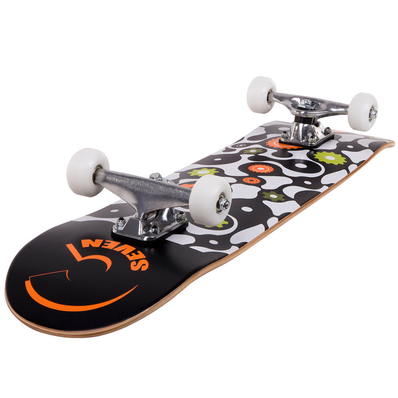 8.0 inch complete Cal 7 skateboard with Gear graphics