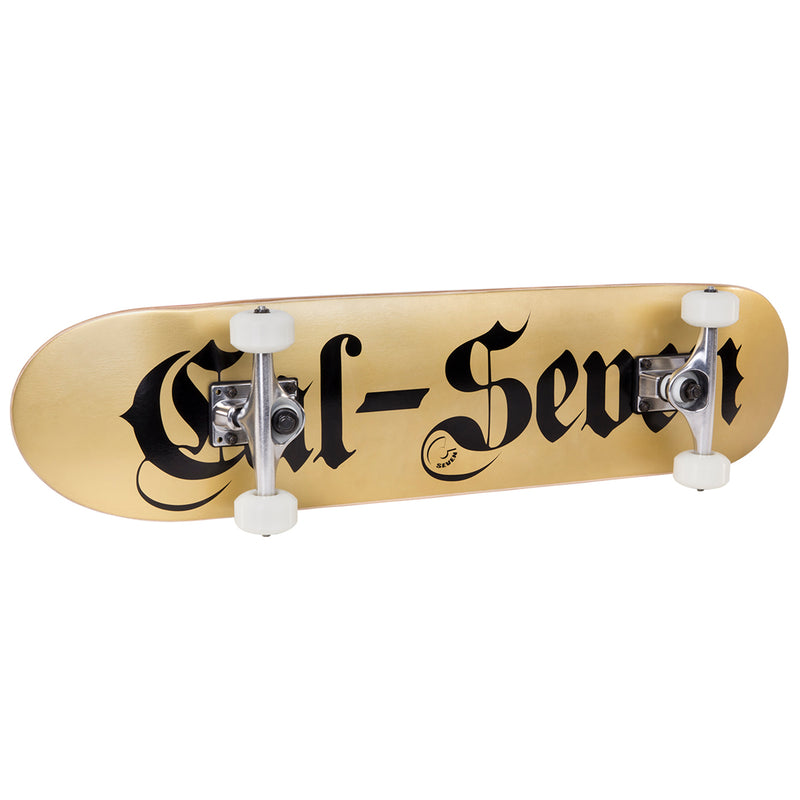 Cal 7 Complete Skateboard | 7.5 Oakland Gold
