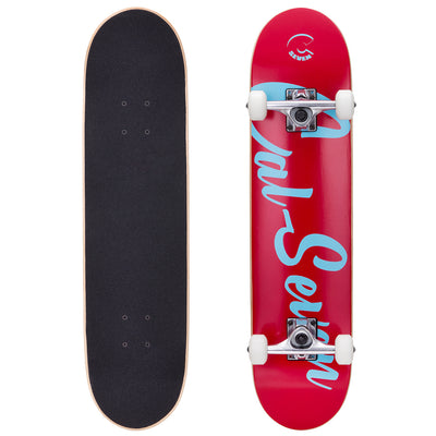 Cal 7 Complete Skateboard | 7.5 PCH Red