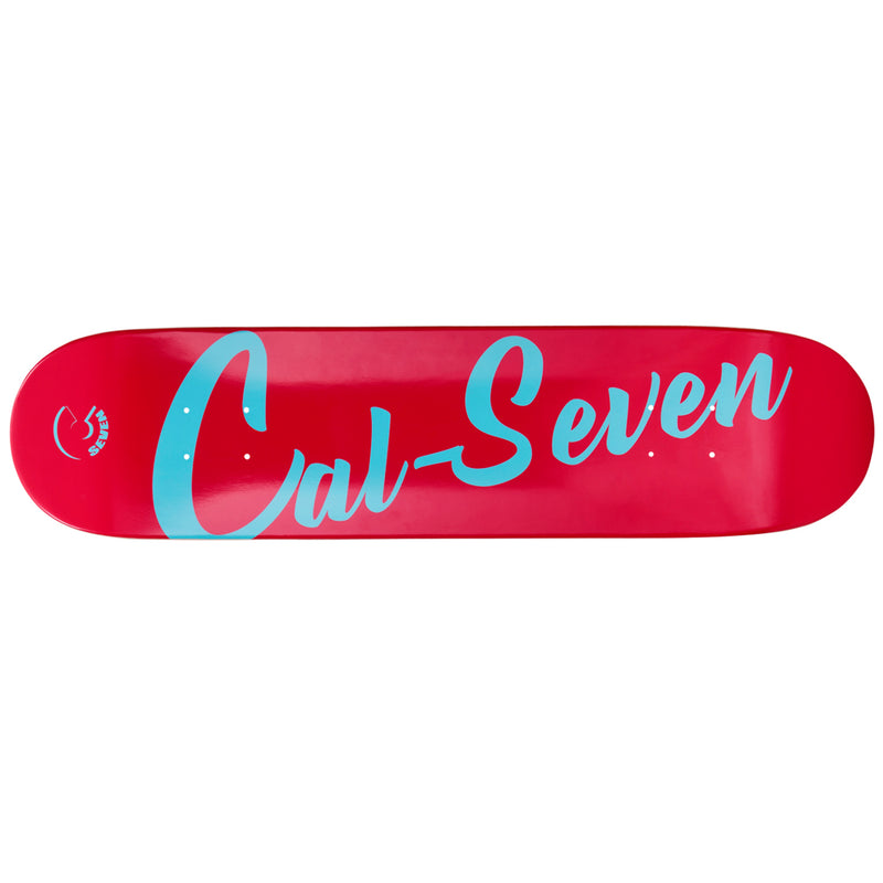Cal 7 Complete Skateboard | 7.5 PCH Red