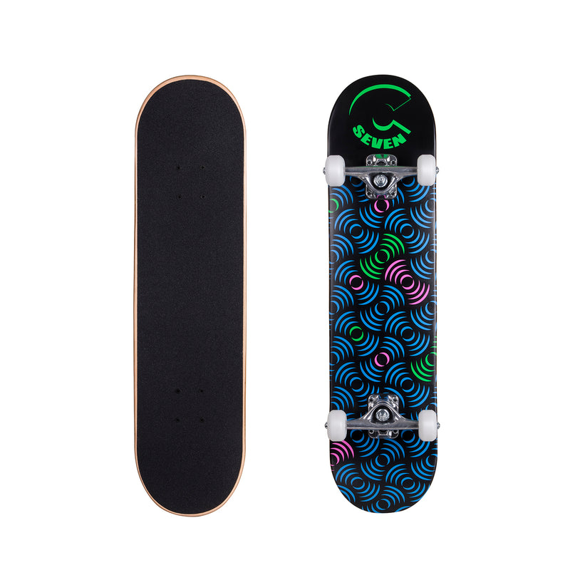 8.0 inch Cal 7 skateboard with Signal graphics