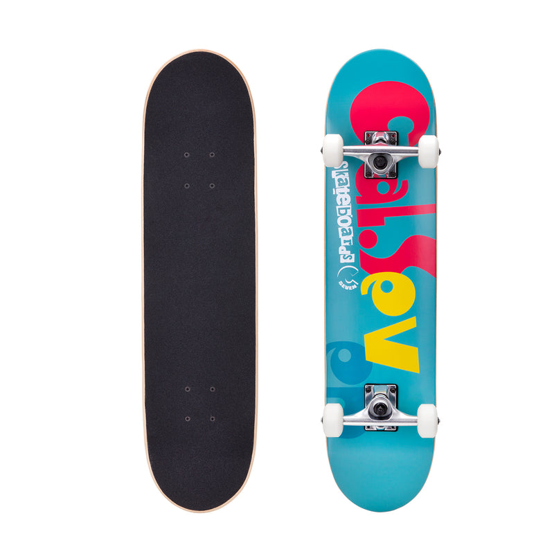 Cal 7 Complete Skateboard | 7.5 Venice Beach Teal