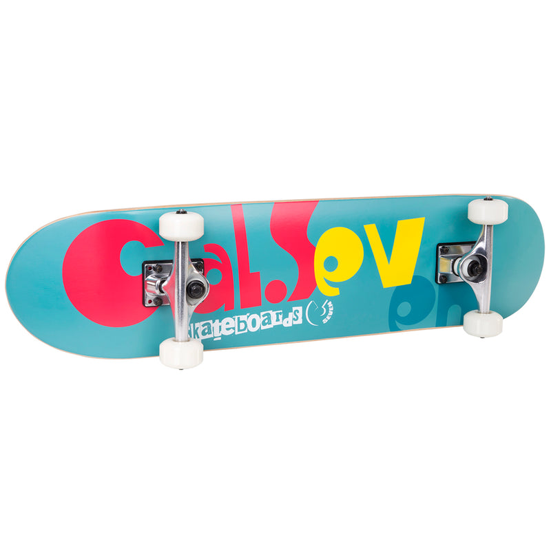 Cal 7 Complete Skateboard | 7.5 Venice Beach Teal