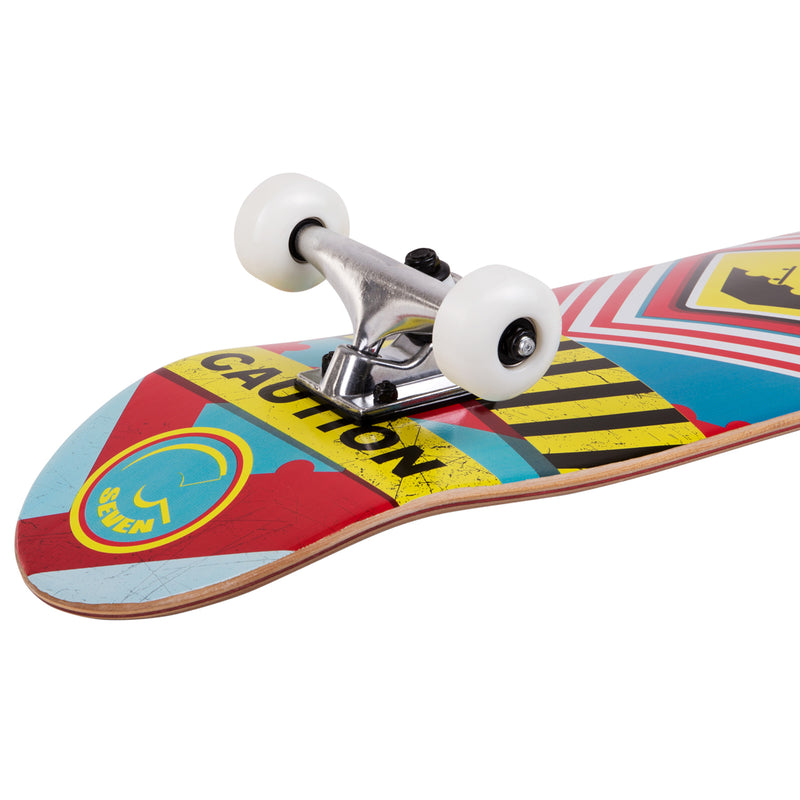 Cal 7 Complete Skateboard | 7.5 Caution