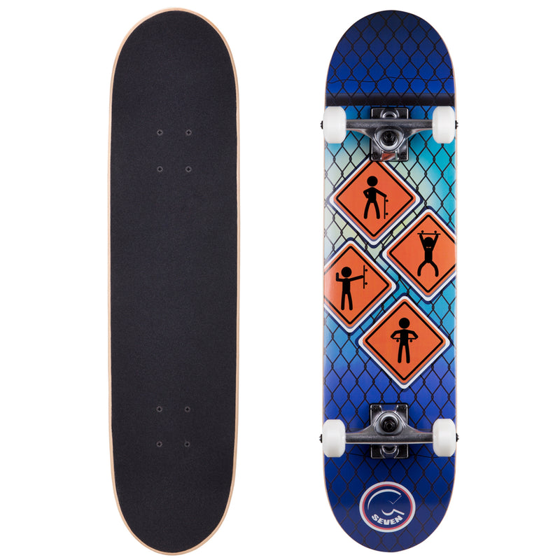 Cal 7 Complete Skateboard | 7.5 Skate Flag