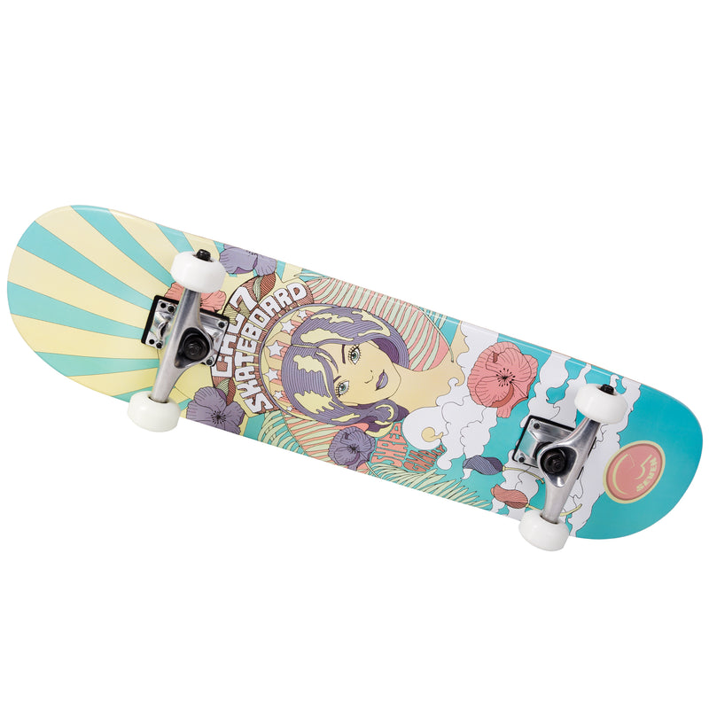 Cal 7 Complete Skateboard | 7.75 60’s Psychedelic