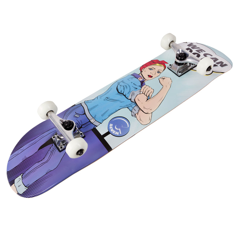 Cal 7 Complete Skateboard | 7.75 Rosie the Riveter