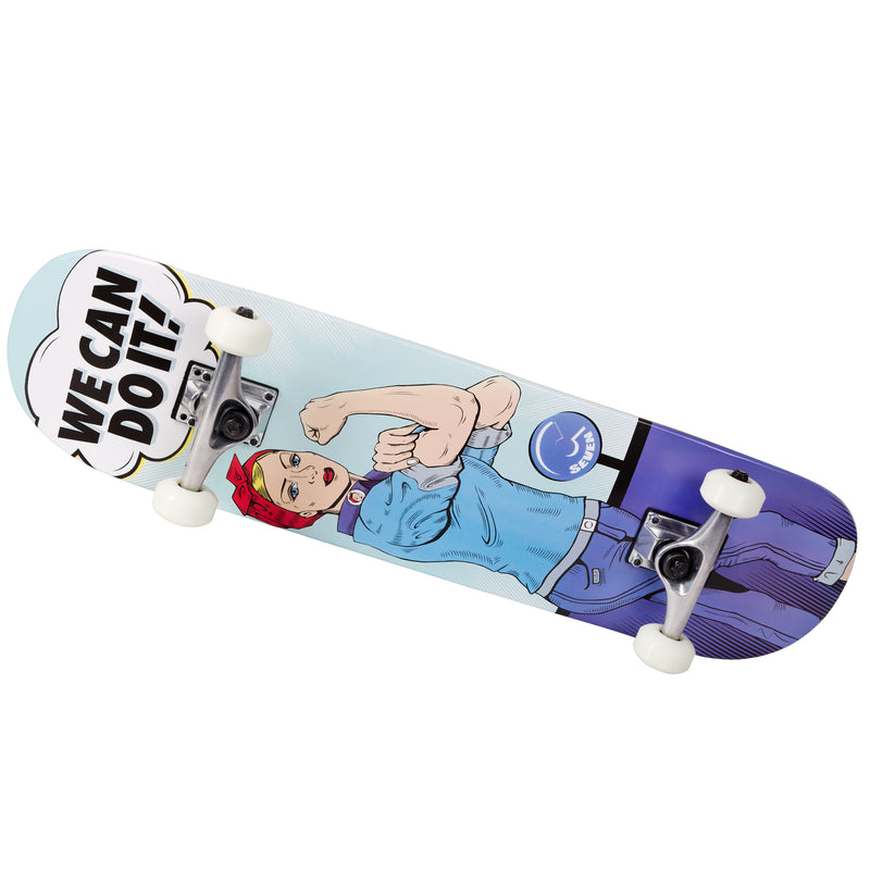 Cal 7 Complete Skateboard | 7.75 Rosie the Riveter