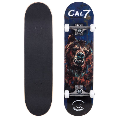 Cal 7 Complete Skateboard | 8.0 Savage Bear