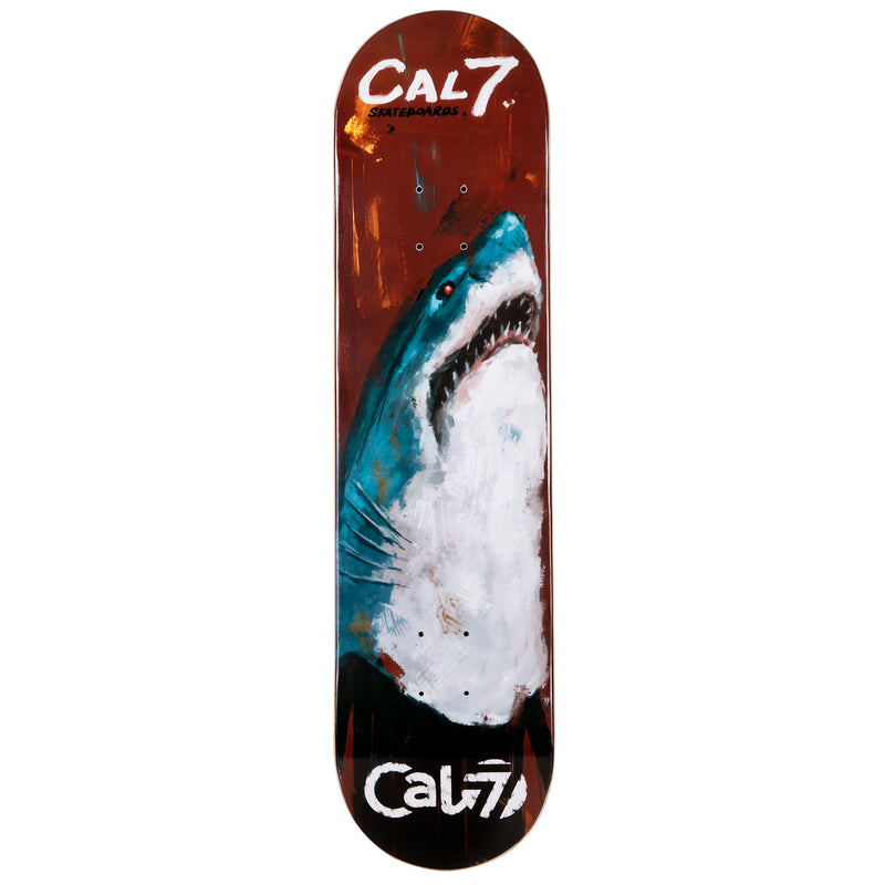 Cal 7 Thrasher Skateboard Deck Canadian Maple 8 Inch Popsicle Trick