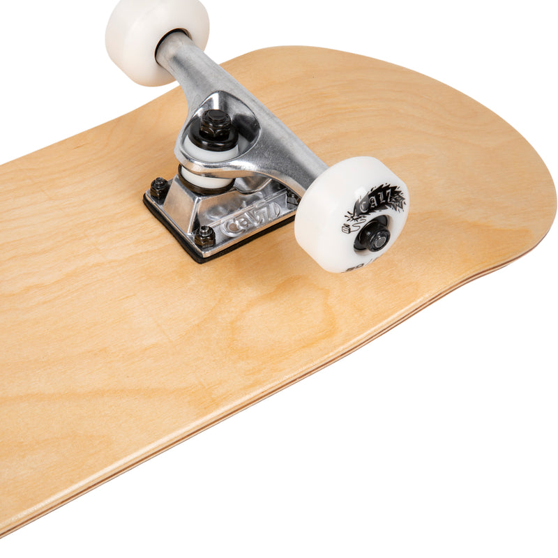 Cal 7 Grain Complete 7.5/7.75/8-Inch Skateboard with Natural Grain Stain