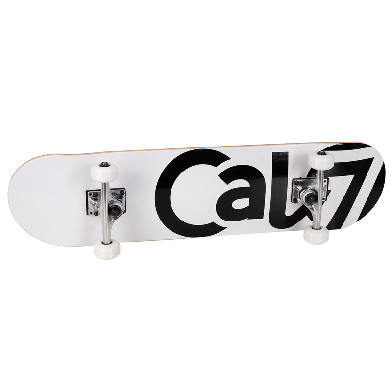 Cal 7 White Tundra Complete 8.0 Inch skateboard