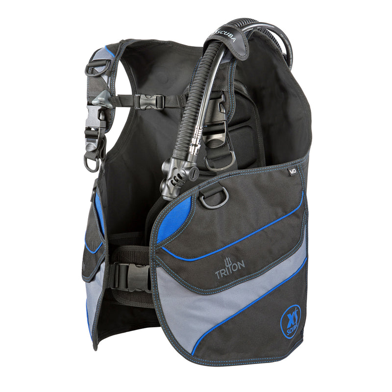 XS SCUBA BCD Triton 1000 Denier Adjustable Wrap Around Pockets