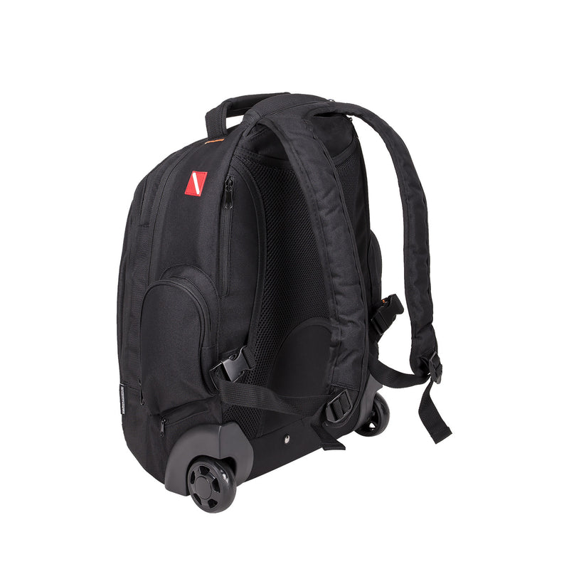 IST Jet Carry On Rolling Backpack with Cushioned Laptop Pocket