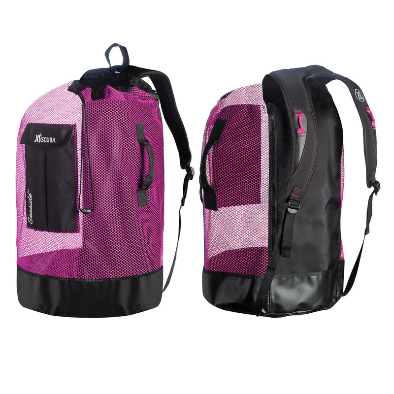 XS SCUBA Seaside Elite Polyester Mesh Bag with Tarpaulin Panel