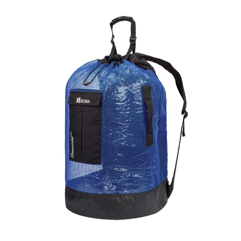 XS SCUBA Seaside Roller Backpack Mesh Bag with Modular Wheels