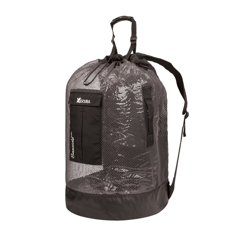 XS SCUBA Seaside Roller Backpack Mesh Bag with Modular Wheels