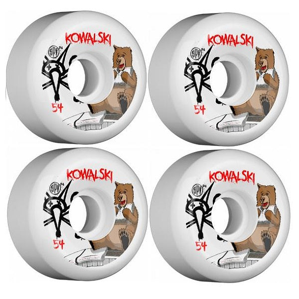 BONES SPF PRO KOWALSKI BEAR 54X31 P5 SKATEBOARD WHEEL 4PK