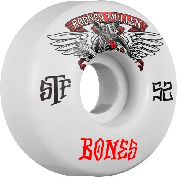 BONES STF PRO MULLEN WINGED MUTT 52X31 V1 SKATEBOARD WHEEL 83B 4PK