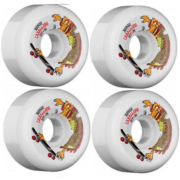 BONES SPF PRO CABALLERO DRAGON 54X31 P5 SKATEBOARD WHEEL 84B 4PK