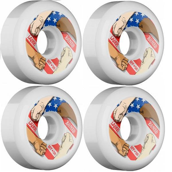 BONES WHEELS SPF PRO LASEK UNITED SKATEBOARD WHEEL P5 58MM 104A 4PK