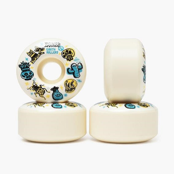 Bones STF 54mm Sieben Earth Rollers V1 Skateboard Wheels